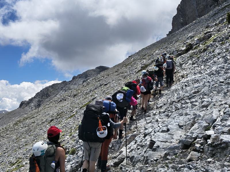 Όλυμπος! Μύτικας 2918μ - Κόψη Γομαρόσταλου - Οροπέδιο Μουσών! Ανάβαση στο βουνό των θεών!