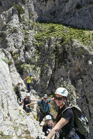 Πάρνηθα - Via Ferrata La Grotta στο φαράγγι της Γκούρας!