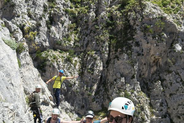 Πάρνηθα - Via Ferrata La Grotta στο φαράγγι της Γκούρας!