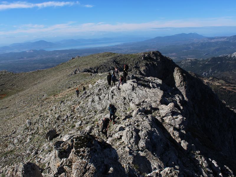 Διάσχιση Ξηροβουνίου Ευβοίας! Διάσελο Δίρφυος - Κορυφή Ξηροβουνίου 1412μ - Άνω Σέττα!